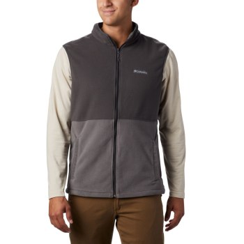 Pánské Vesty Columbia Basin Trail Fleece Tall Šedé QFNXOA306